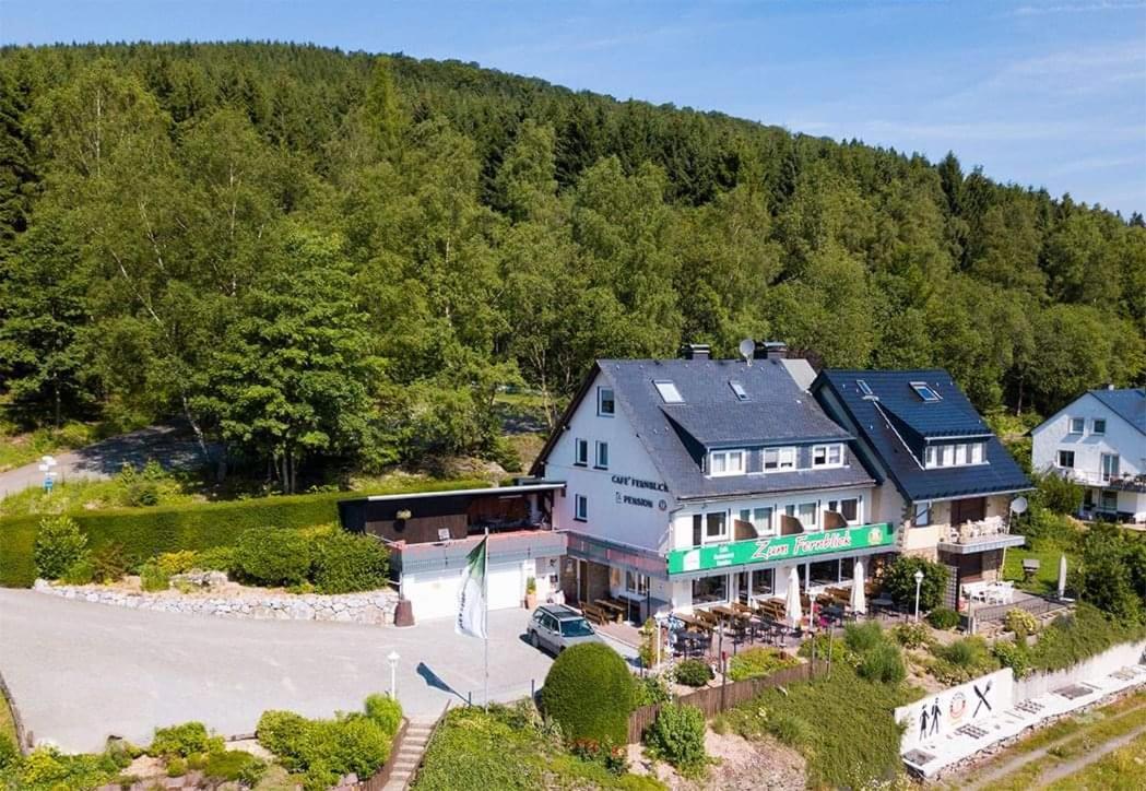 Cafe- Pension Fernblick, Incl Meinecardplus Виллинген Экстерьер фото